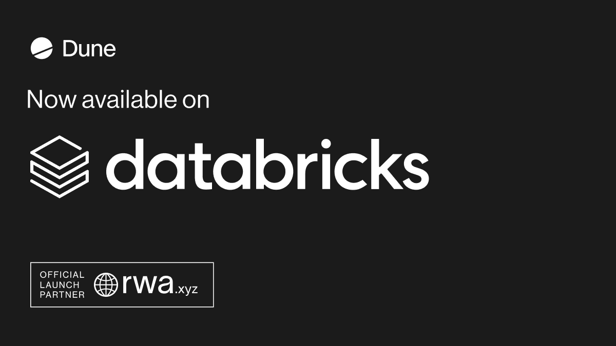 Expanding Dune’s datashare offering with Databricks
